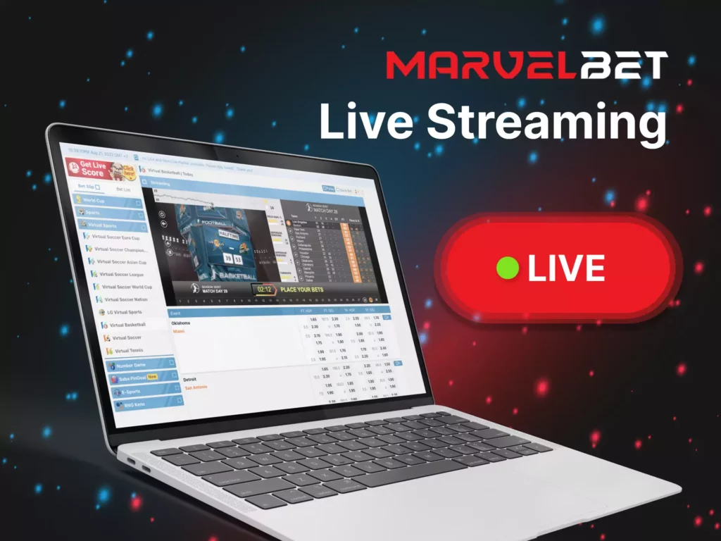 Live Betting and Streaming